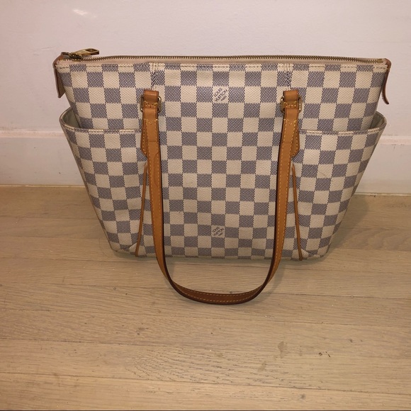 Louis Vuitton totally PM in Azur Damier - Picture 2 of 13